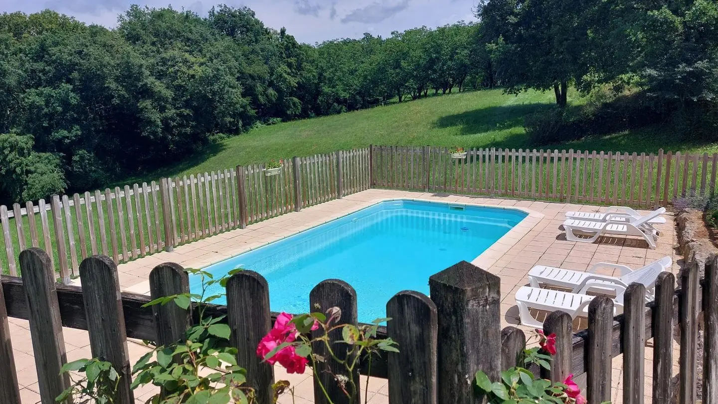Le Grenouillet avec piscine privée proche Sarlat_6