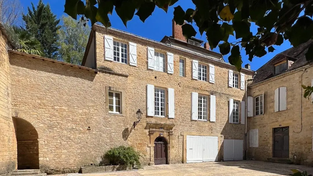 Maison des Chanoines piscine privée à Sarlat_2