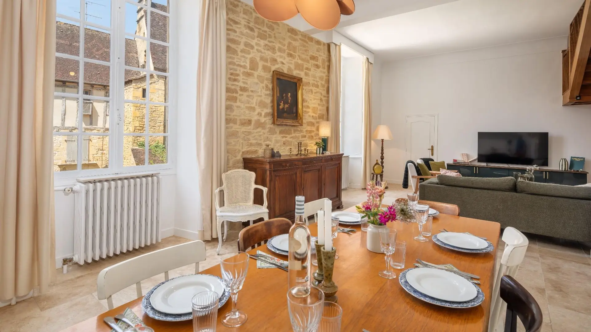 Maison des Chanoines piscine privée à Sarlat_8