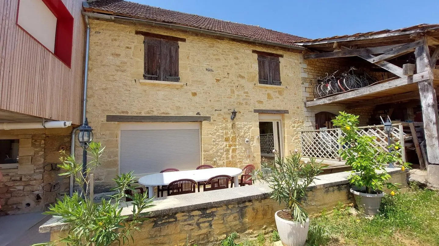 Naudissou avec piscine couverte à Sarlat_2