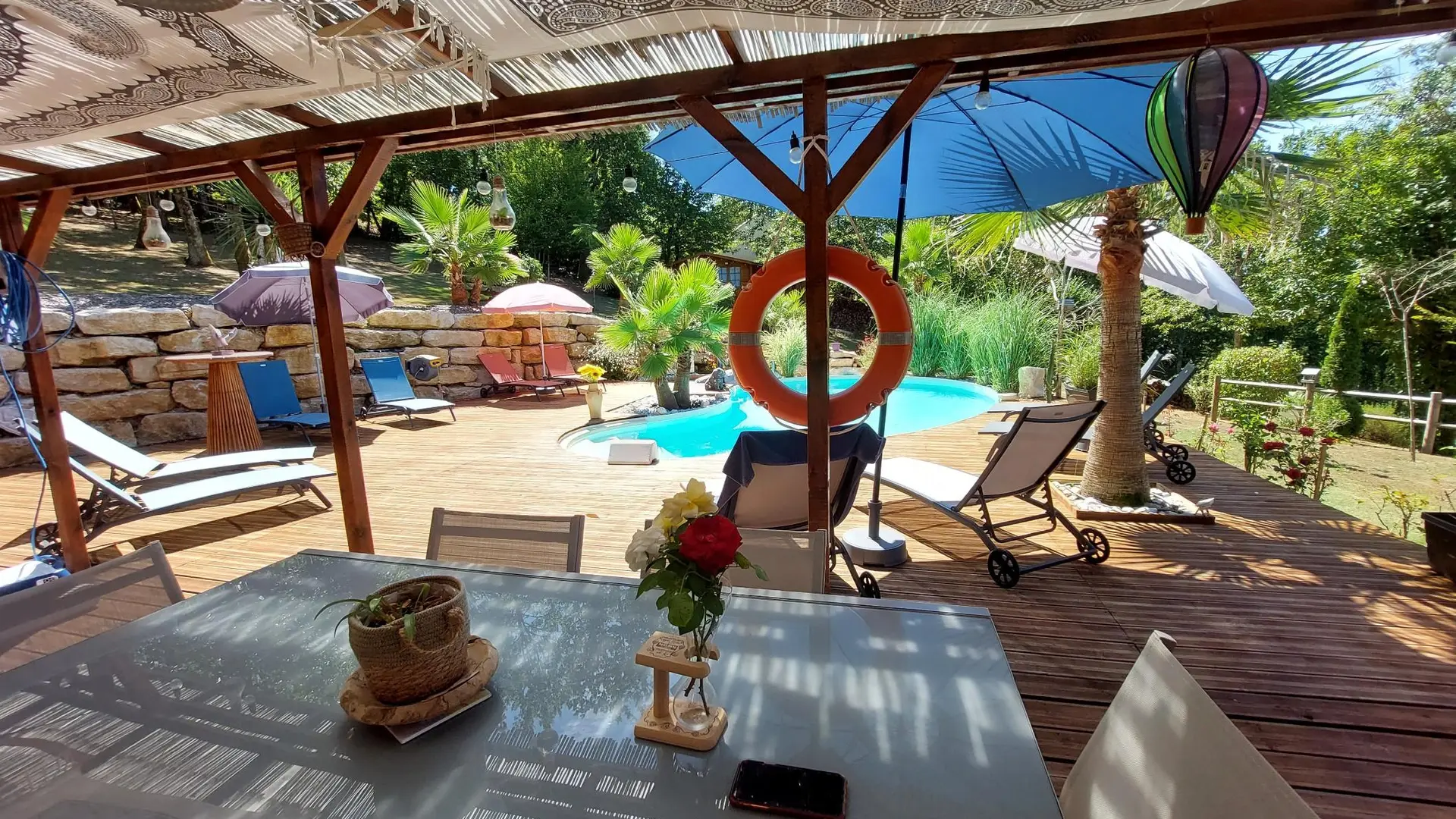 Domaine du Bois de Treillou climatisé et piscine_15