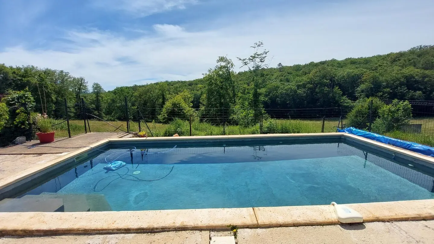 Trompettes avec piscine proche de Sarlat_6