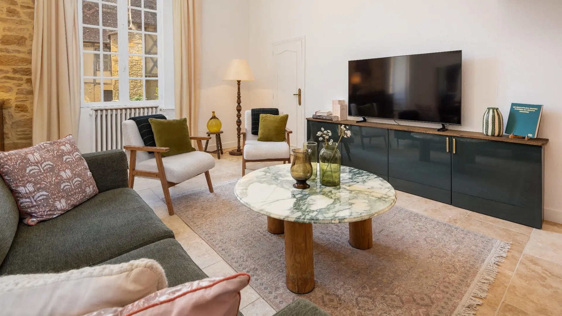 Maison des Chanoines piscine privée à Sarlat_11