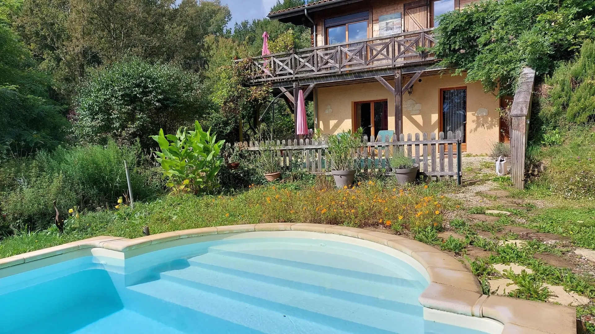 La Clairière avec piscine à Sarlat_1