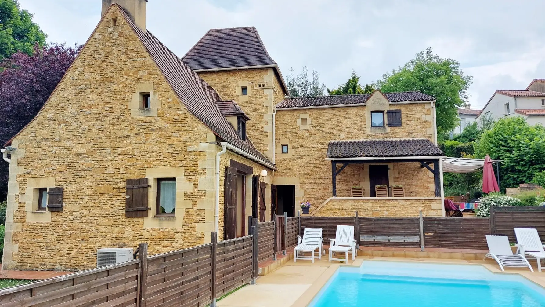 La Brande avec clim et piscine privée à Sarlat_4