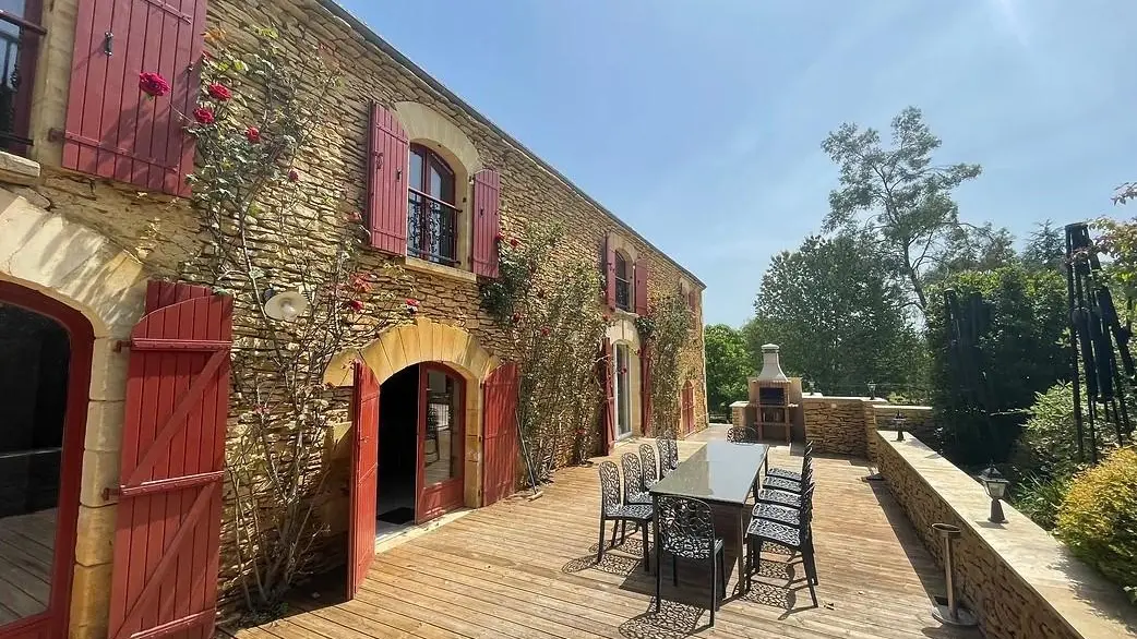 Gîte de charme Les Rosiers piscine chauffée_2