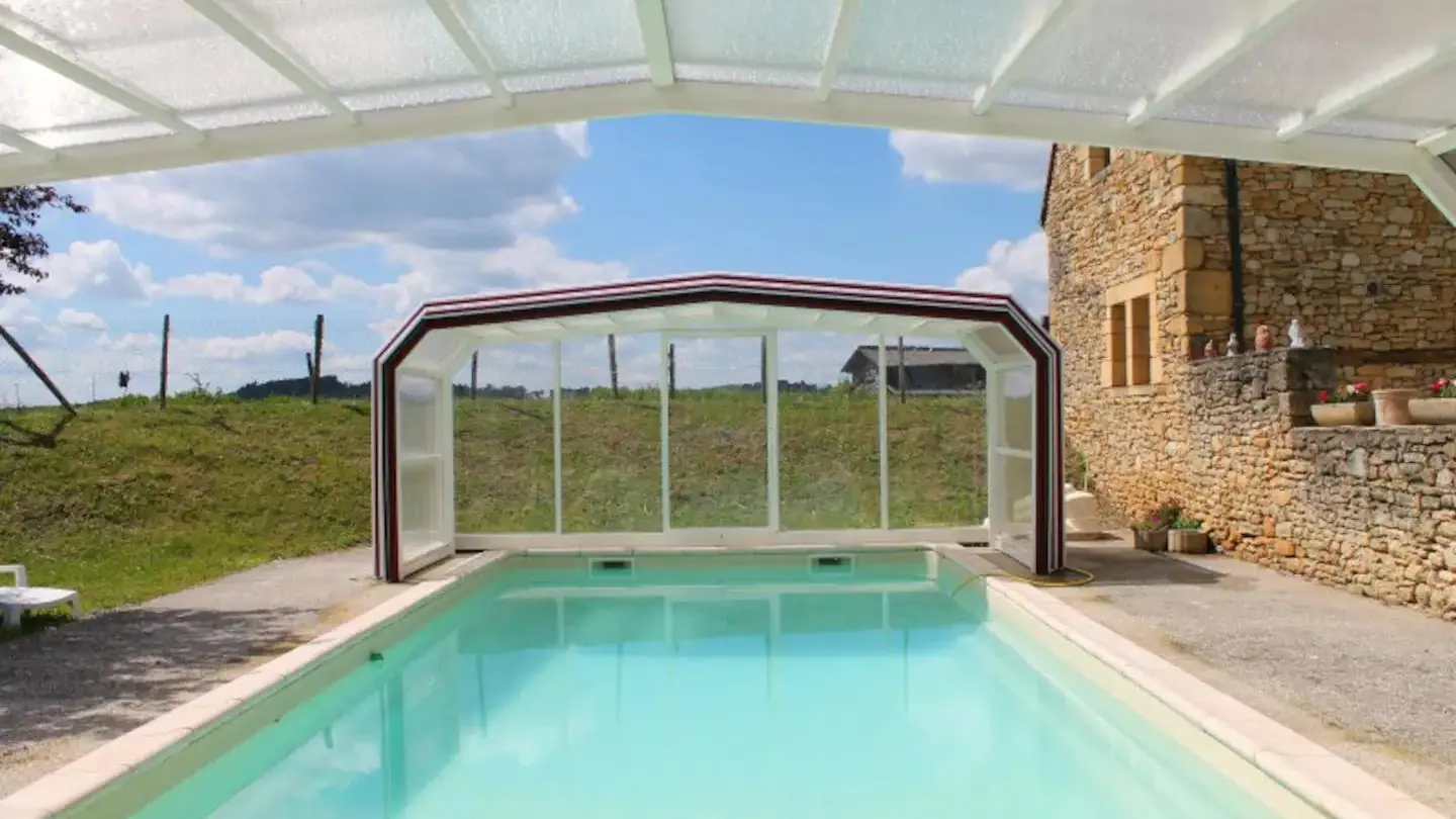 Le Double avec piscine couverte proche de Sarlat_5