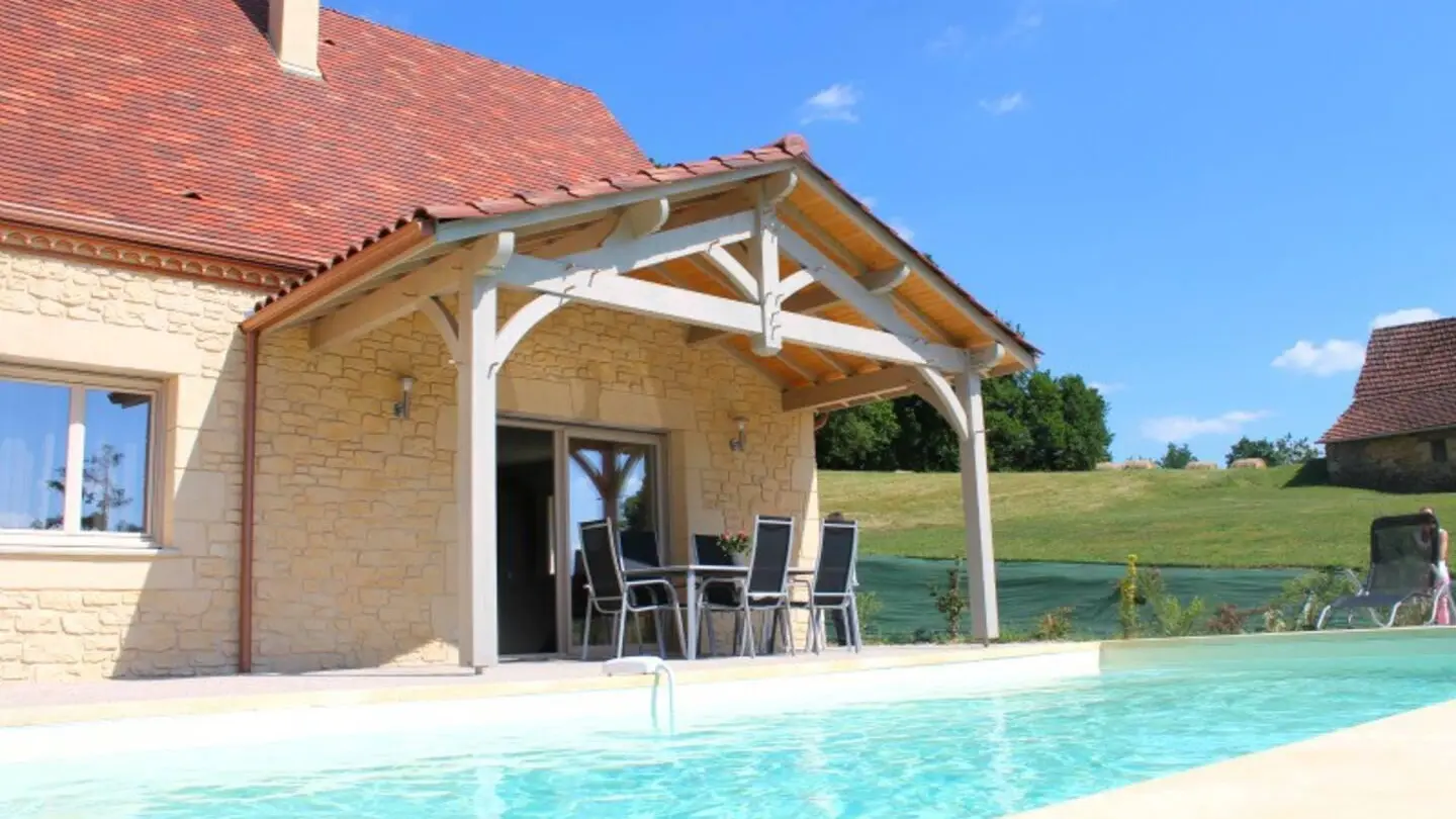 La Petite Sarladaise à Sarlat avc piscine chauffée_1