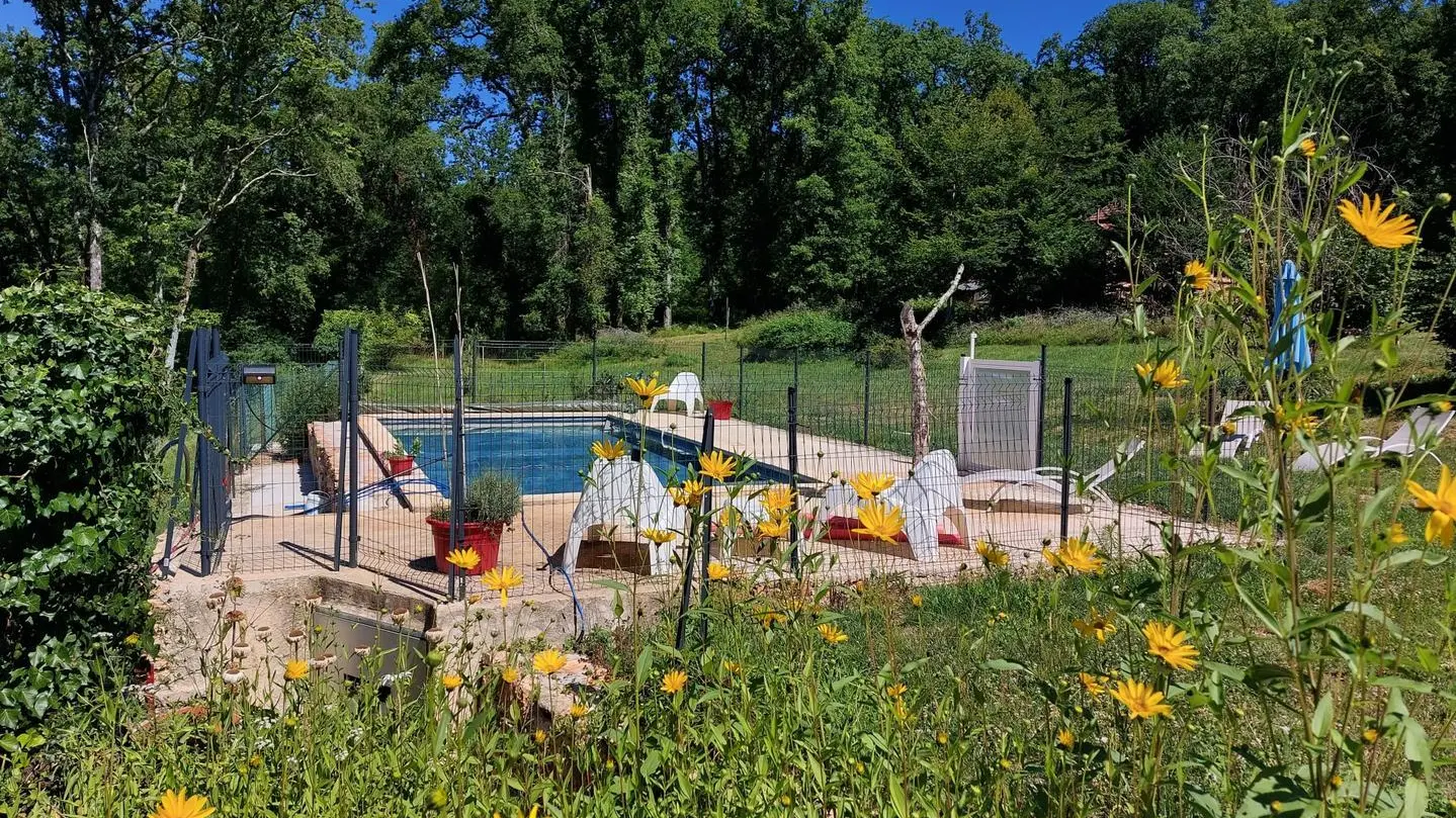 Trompettes avec piscine proche de Sarlat_3