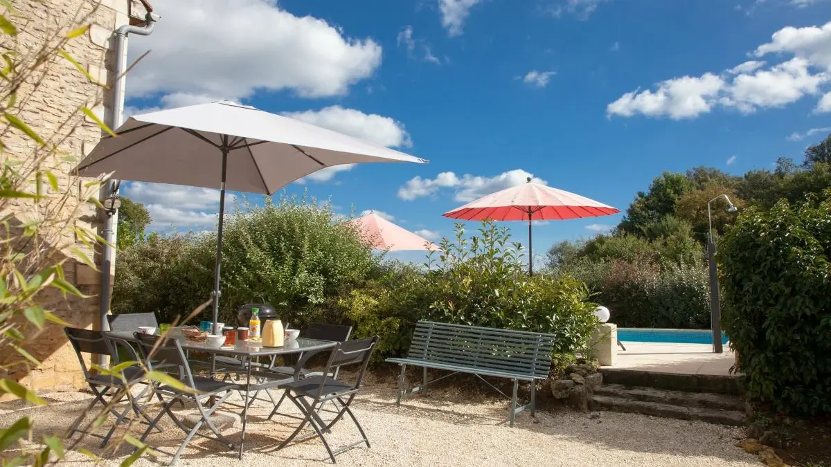 la garenne - gite  4 pers  - piscine pirvée - st crepin carlucet9