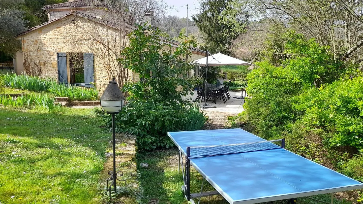 la table de ping pong