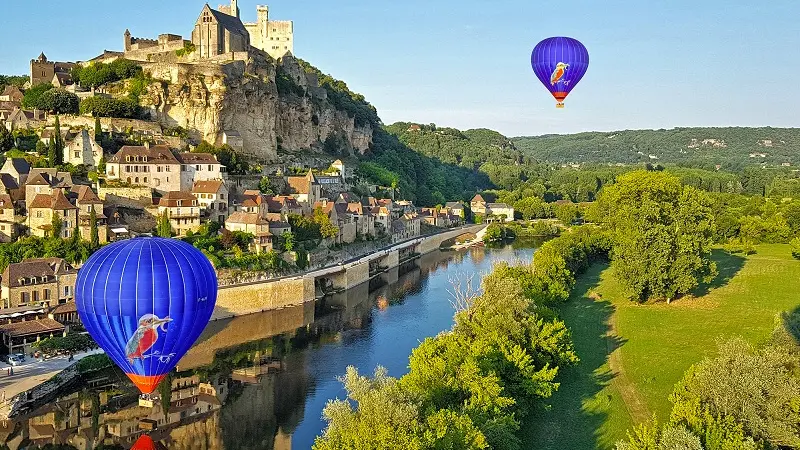 perigord dordogne montgolfieres