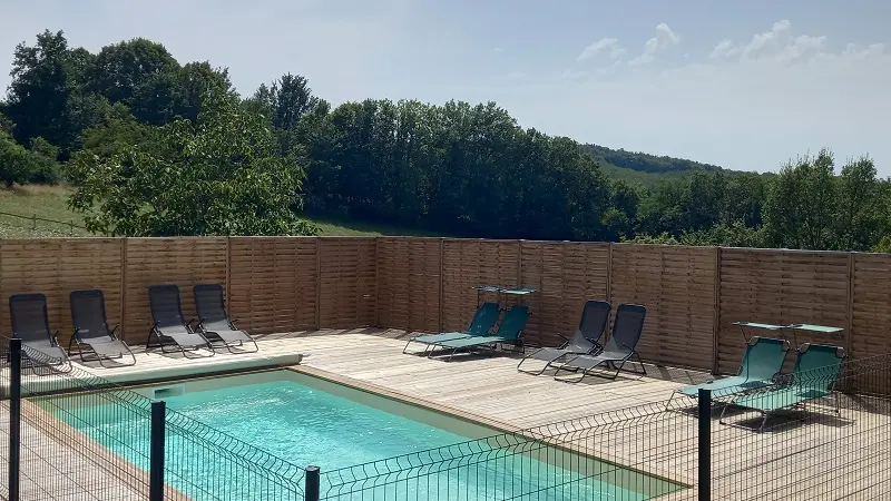 roulottes josephine - piscine