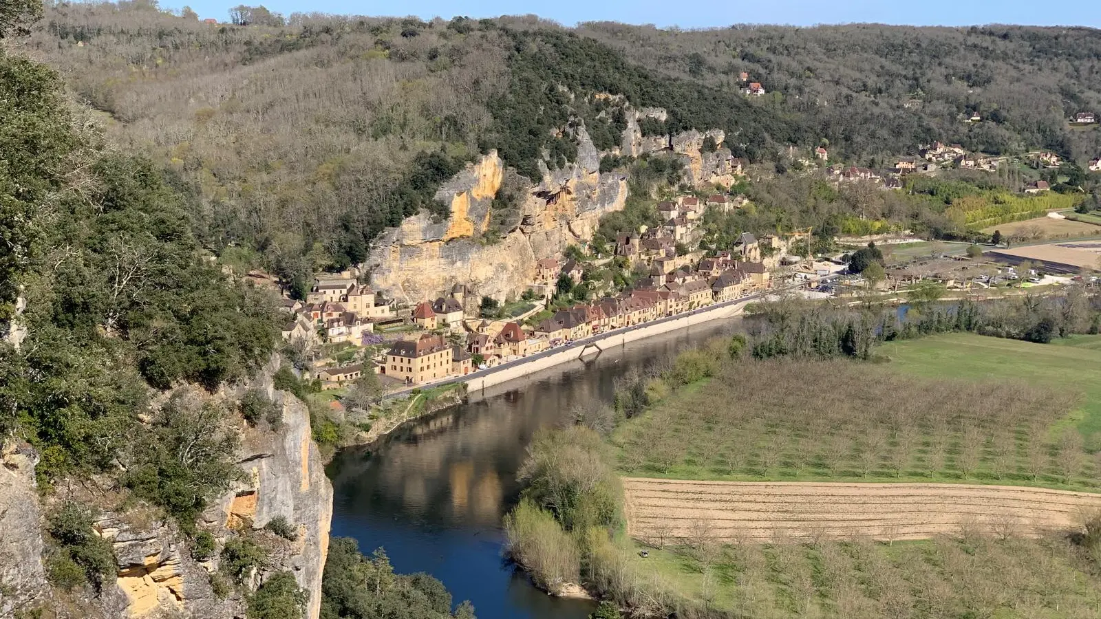 vue depuis jardins de Marqueyssac