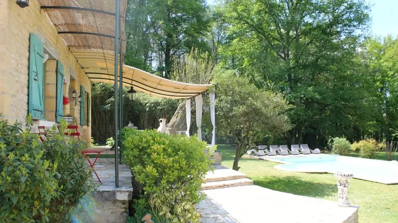 050031 - la chaumière - maison avec piscine privée - 5 étoiles - proche de sarlat  44)