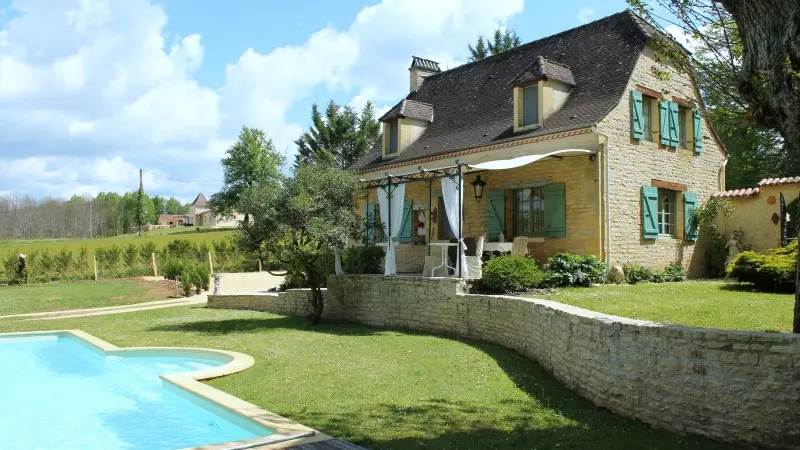 050031 - la chaumière - maison avec piscine privée - 5 étoiles - proche de sarlat  8)