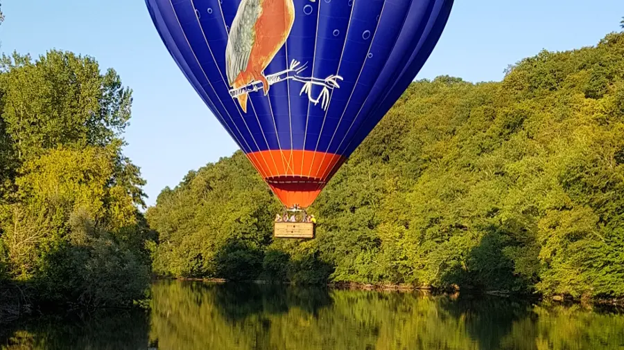 Perigord dordogne montgolfières