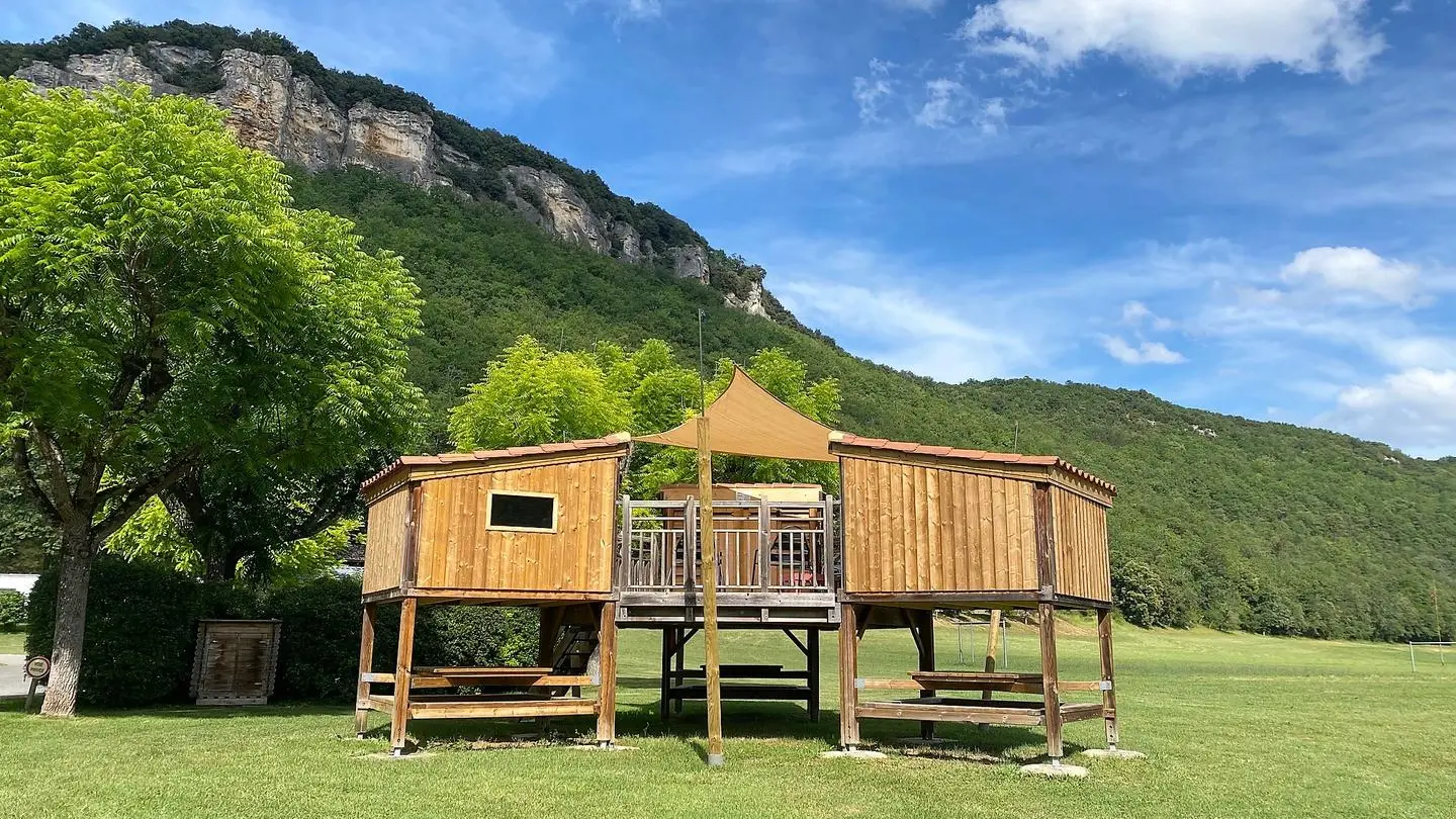 15 Dordogne Cabane Camping Maisonneuve