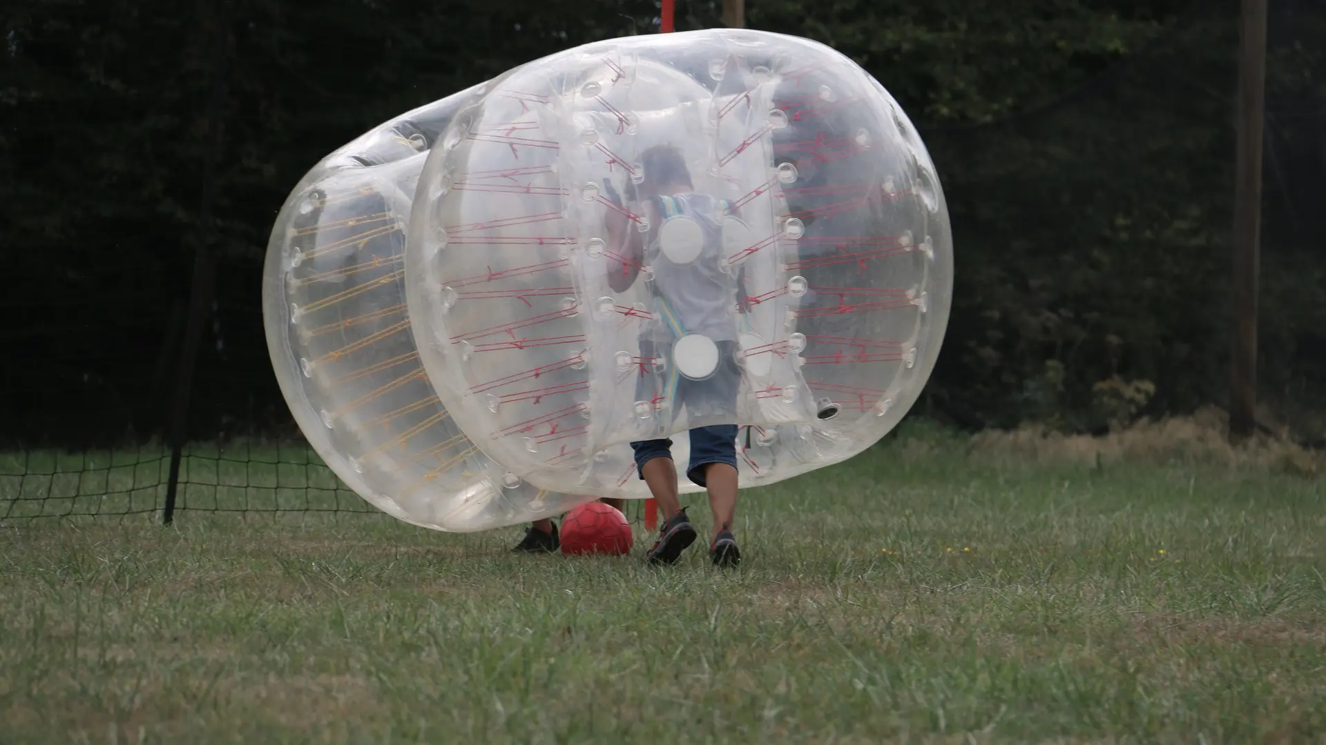 Bubble foot à la Ferme aventure