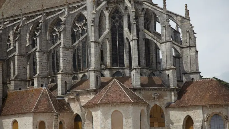 Eglise Saint-Pierre à Chartres - Chevet