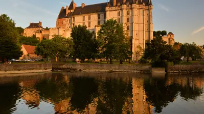 Château de Châteaudun, vue côté Loir