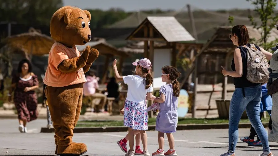 Tanny mascotte La Tanière zoo refuge ©Edouard Pacreau