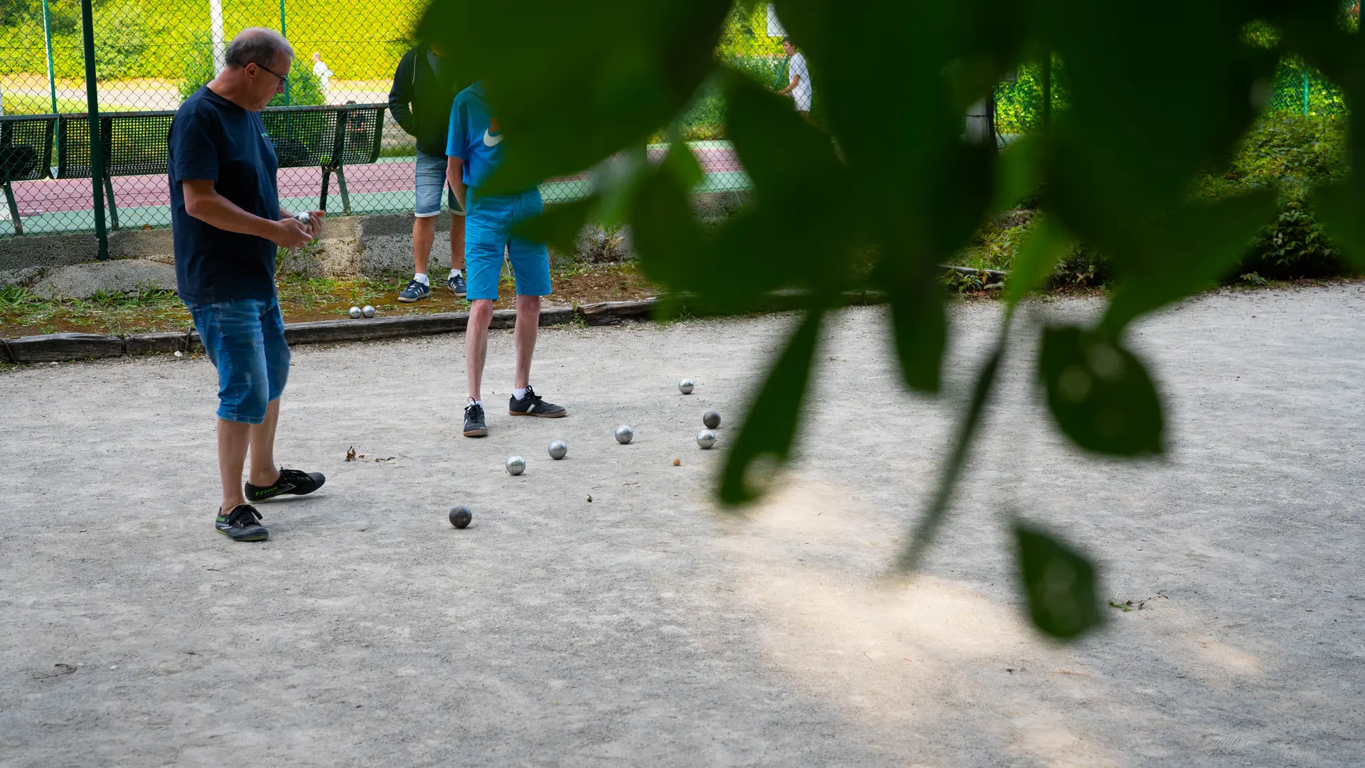 Terrain de pétanque