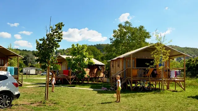 Les Ondines - vue cabane