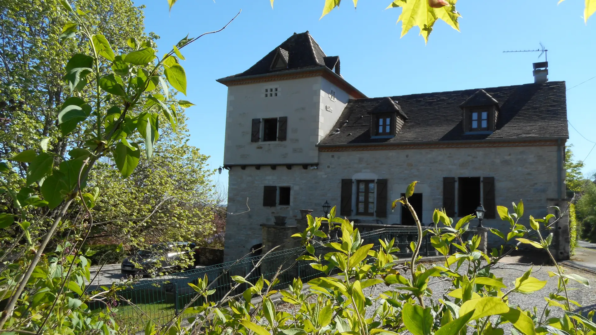 Gite rural de Louchapt   au printemps