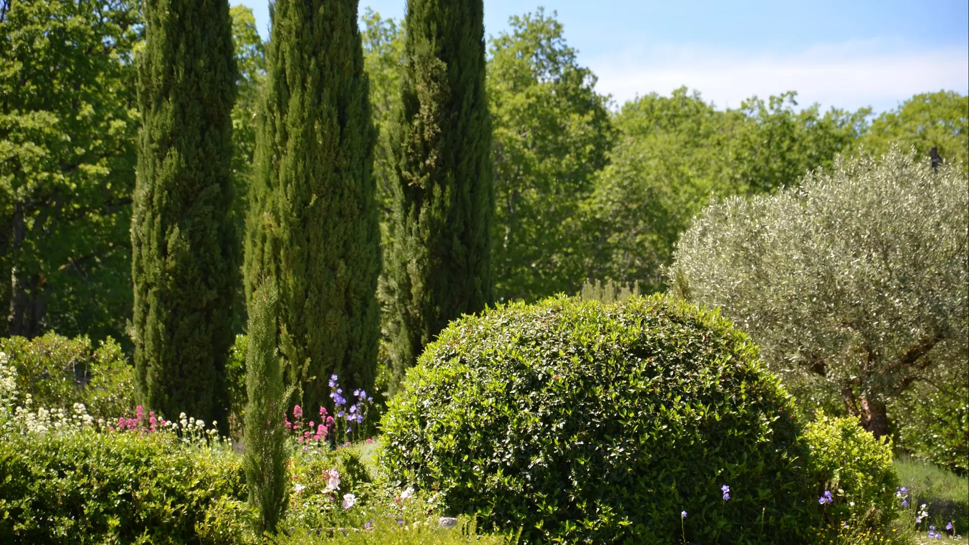 Gîte Durocher-St Denis les Martel-jardin