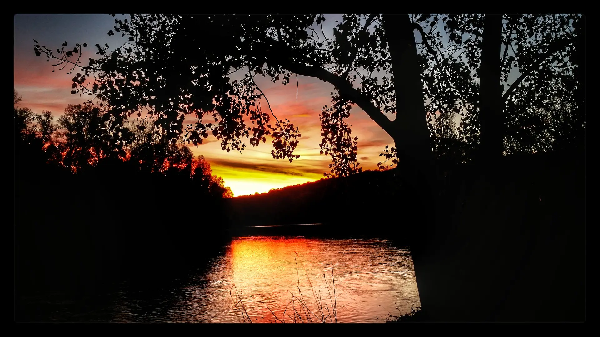 coucher de soleil dordogne