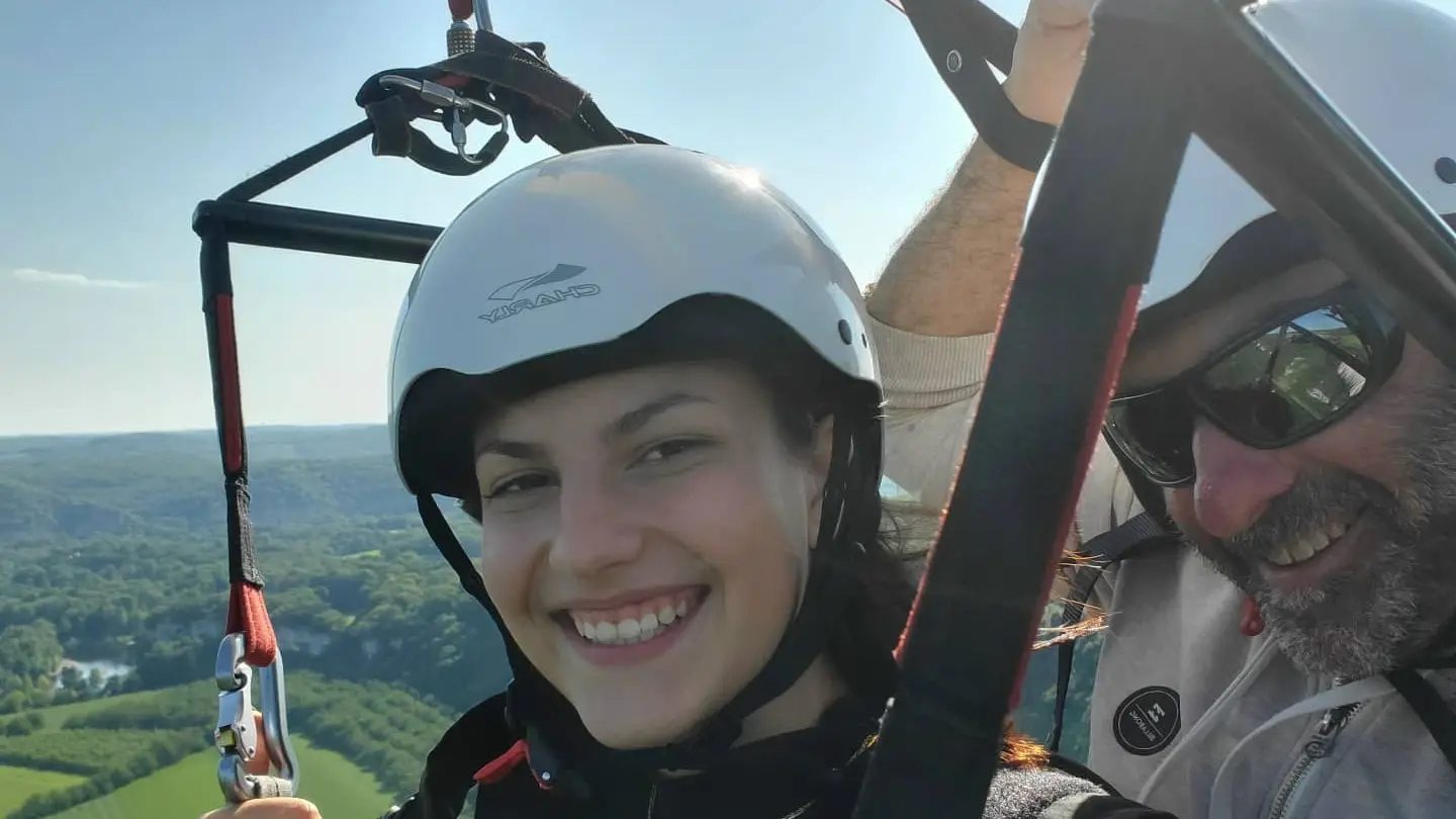 Parapente plaisir - vallée de la Dordogne