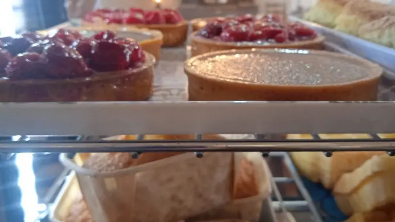 Vitrine de desserts