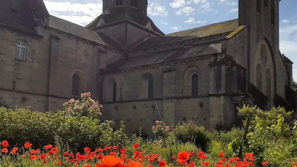 Cloître fleurie