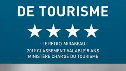 Meublé de Tourisme, classé 4 étoiles Atout France