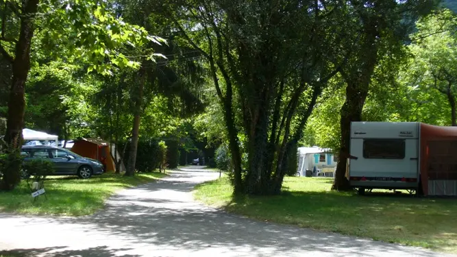 Camping-Le saulou-emplacements