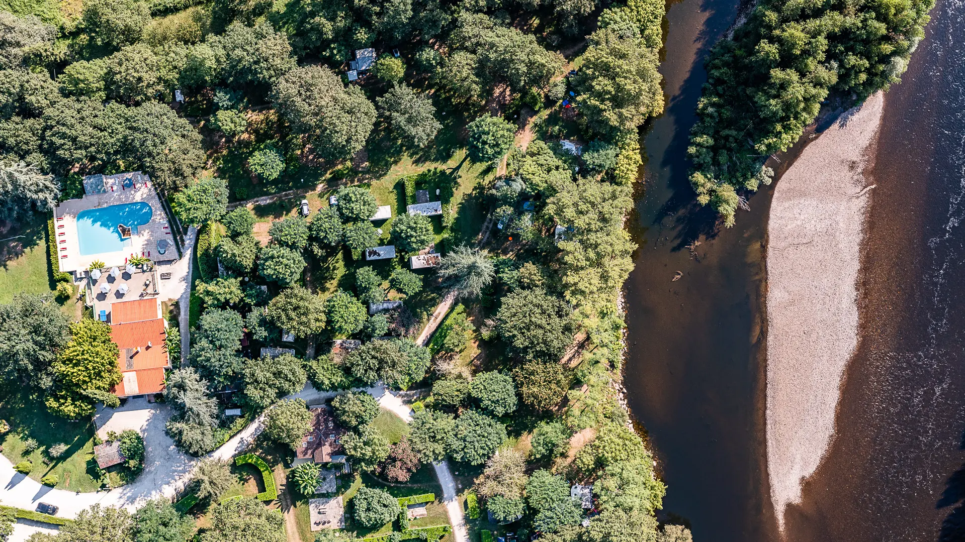 Camping Les Granges - Vue drone