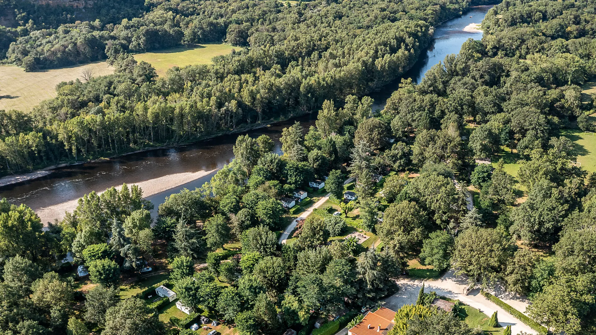 Camping Les Granges - Vue drone