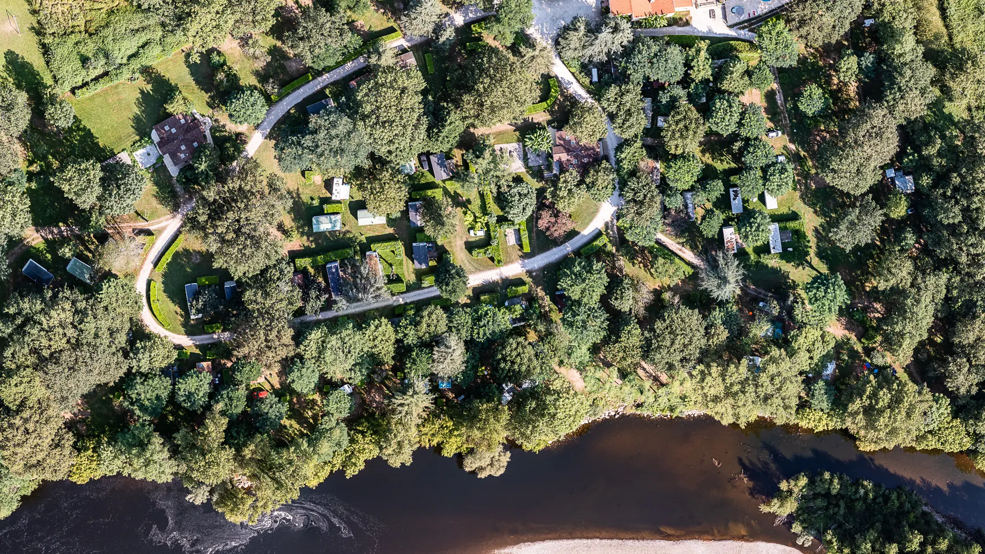 Camping Les Granges - Vue générale drone