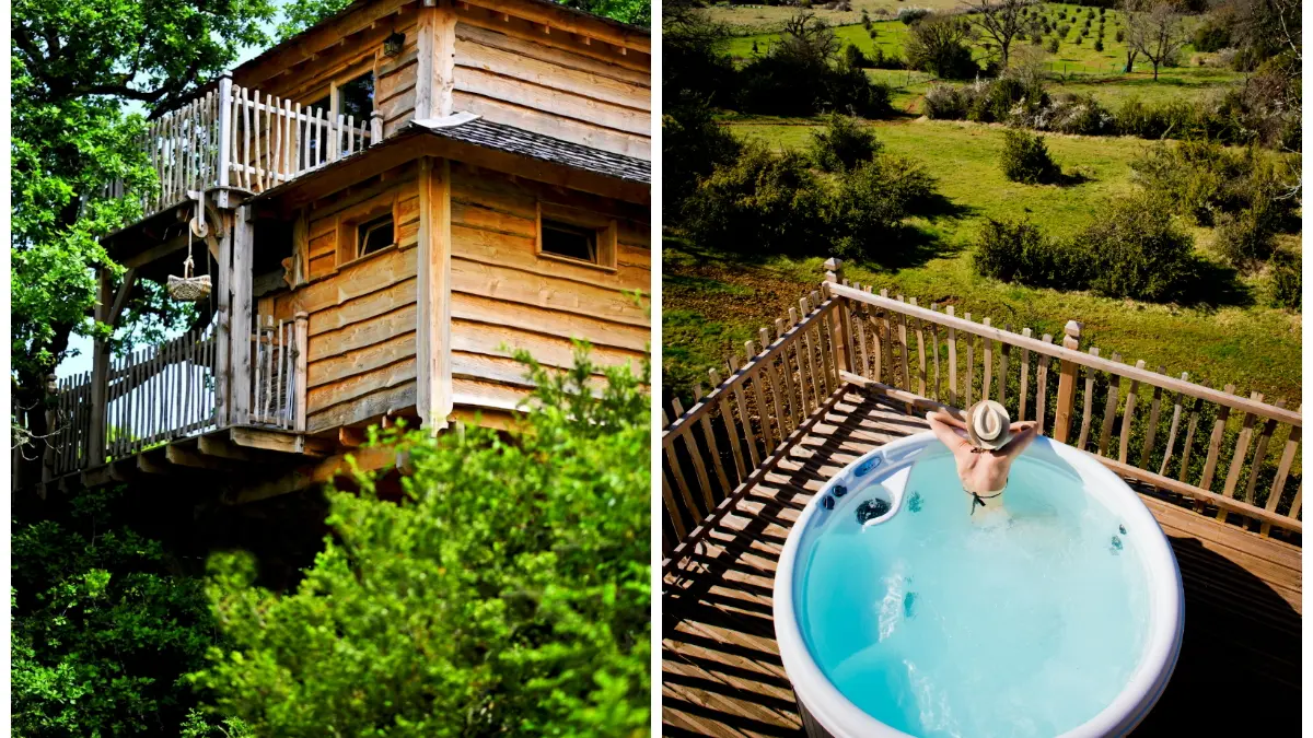 Château de Cantecor - Cabane Spa La Truffière