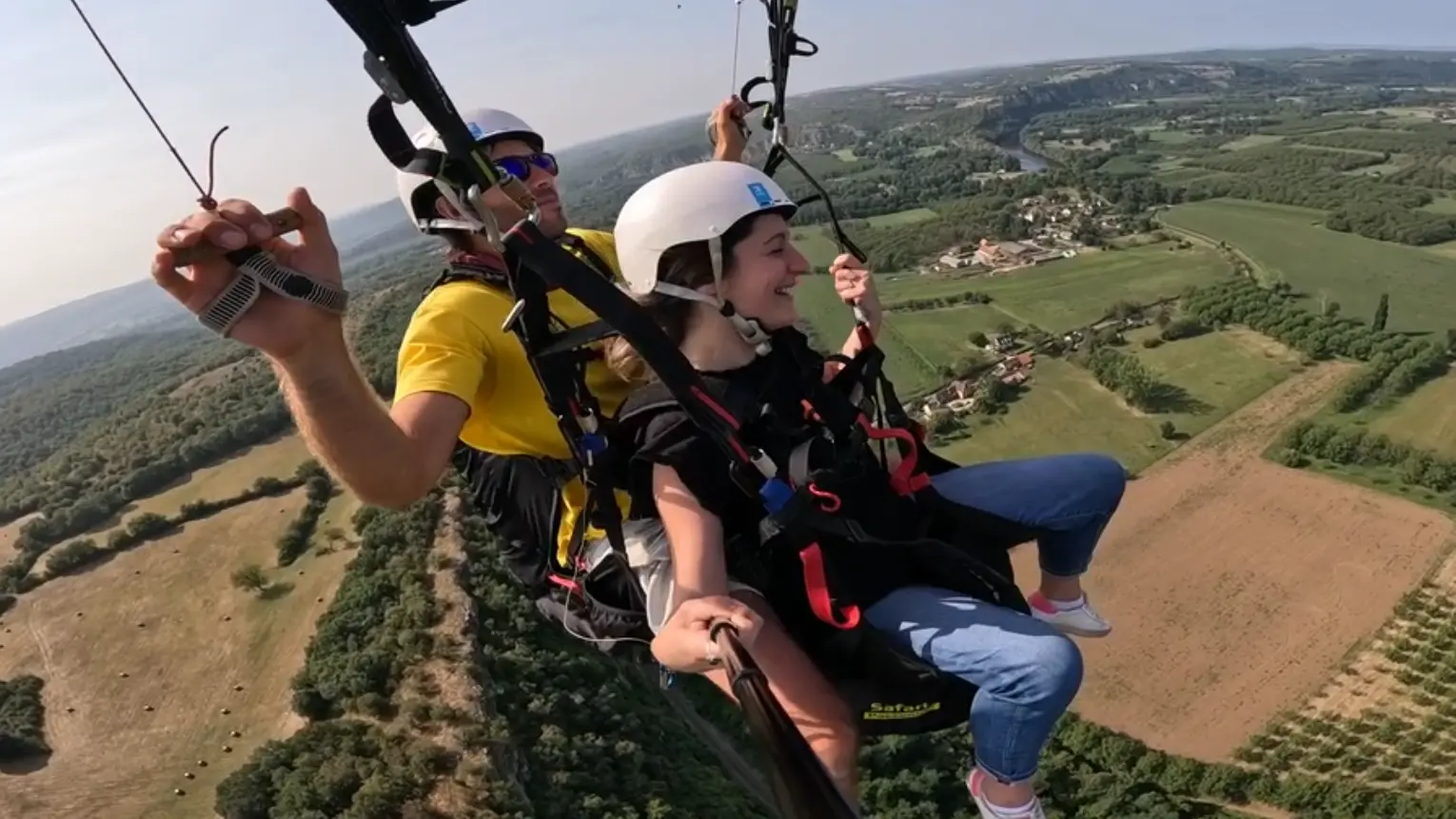 Survol Vallée de la Dordogne