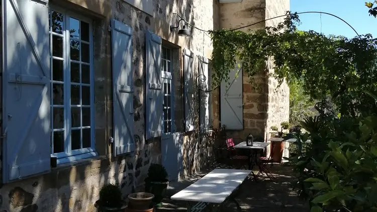 la terrasse du Clos Rodolphe