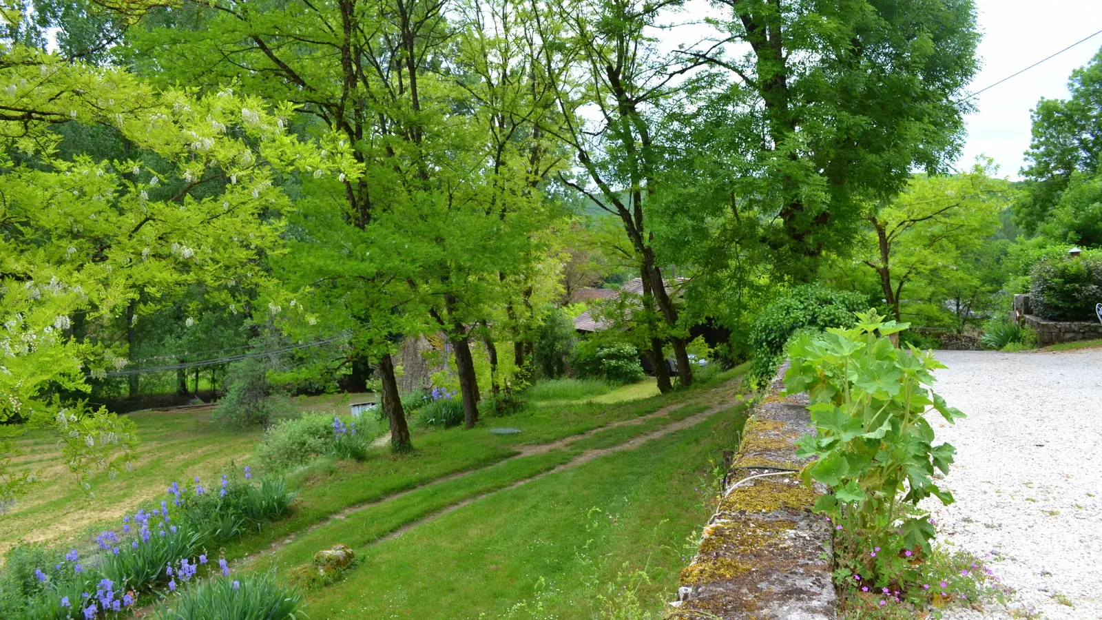 Le jardin du Manoir à Souillac