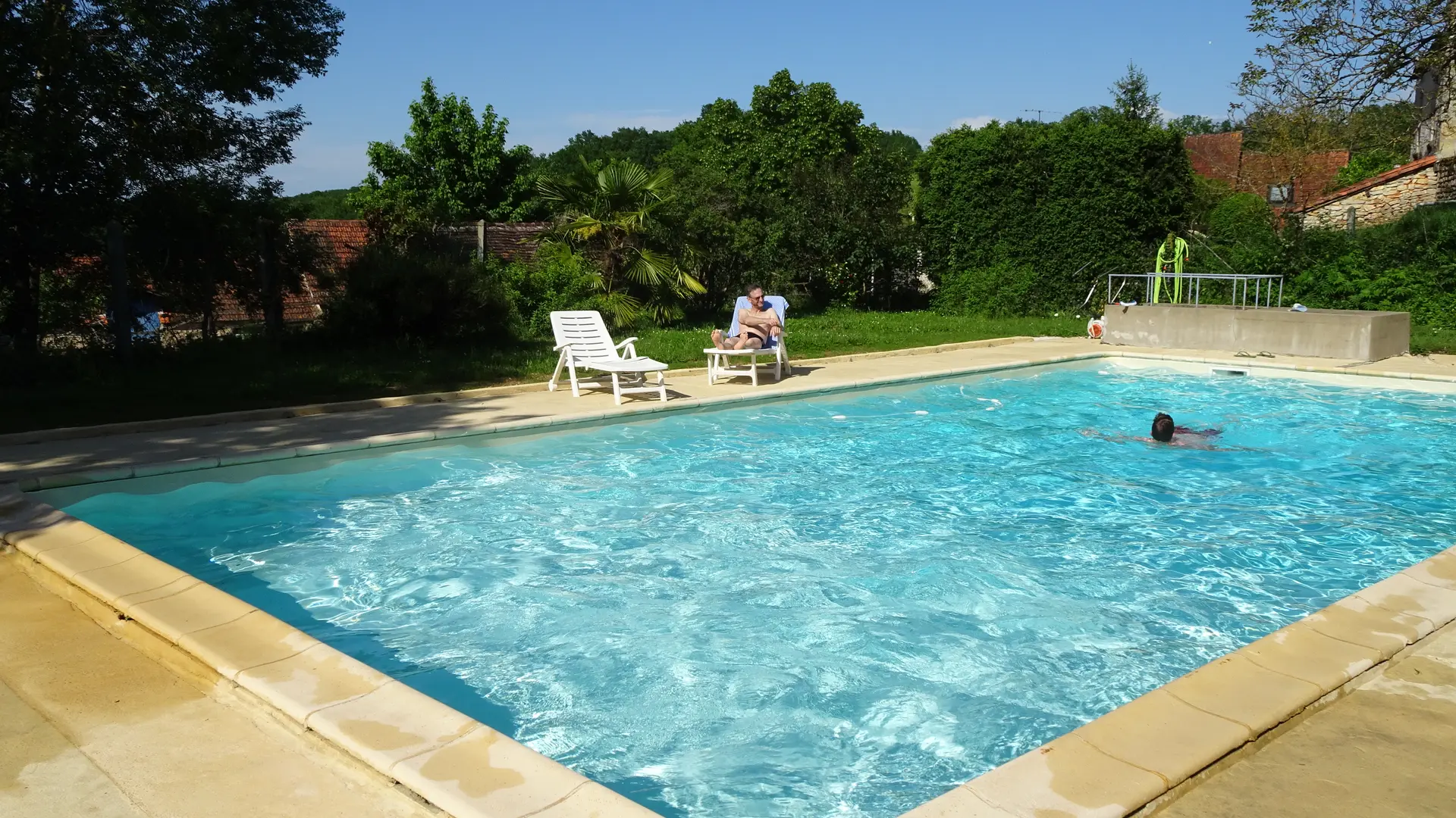 La piscine du Domaine