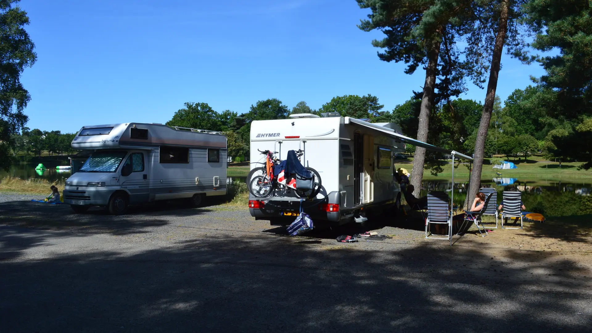 Domaine du Lac de Feyt - Servieres le Château - Aire de Camping Car