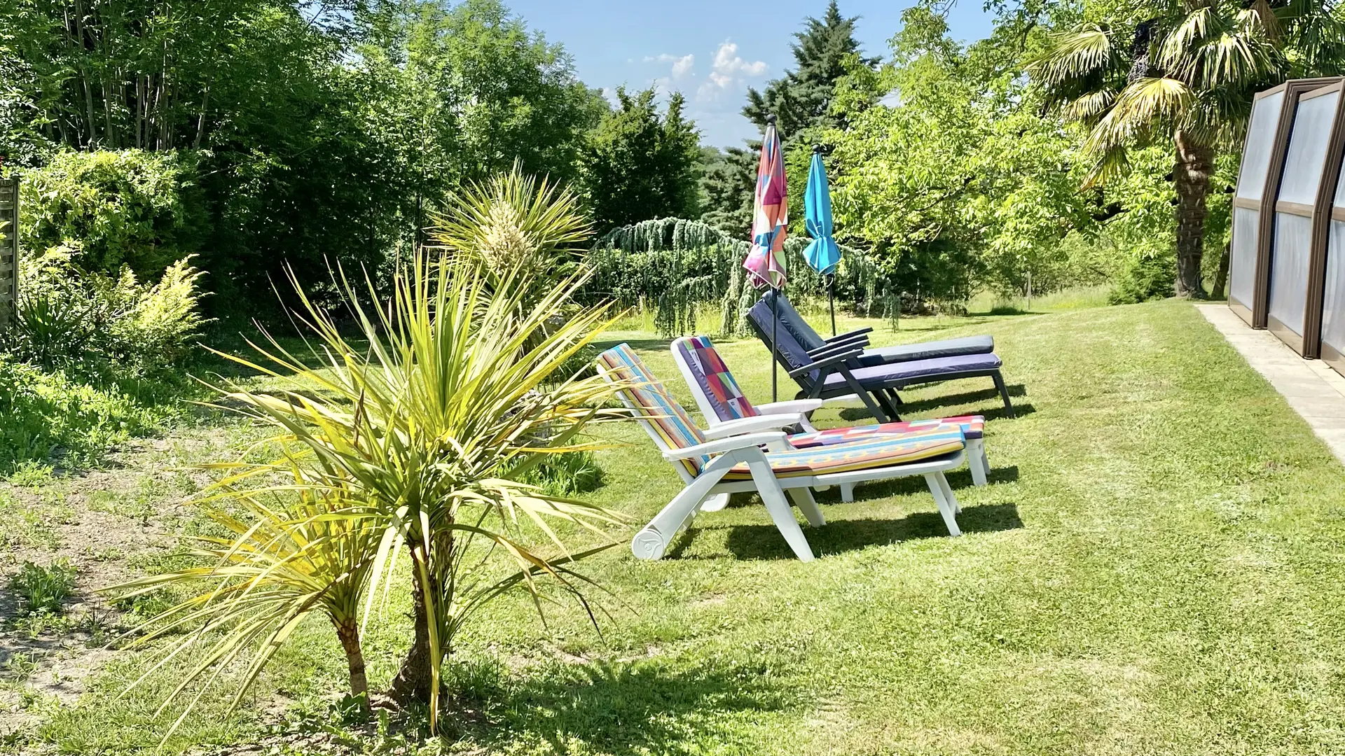 Espace extérieur piscine