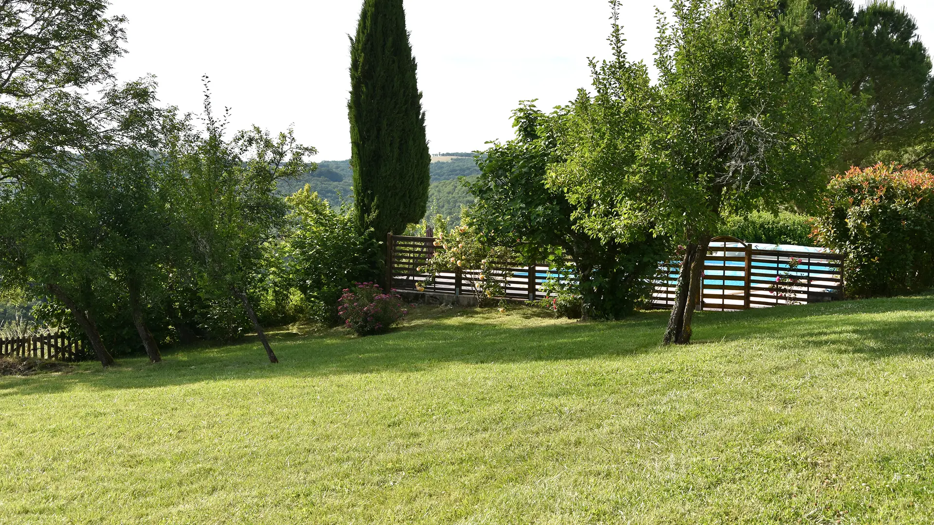 L'accès piscine