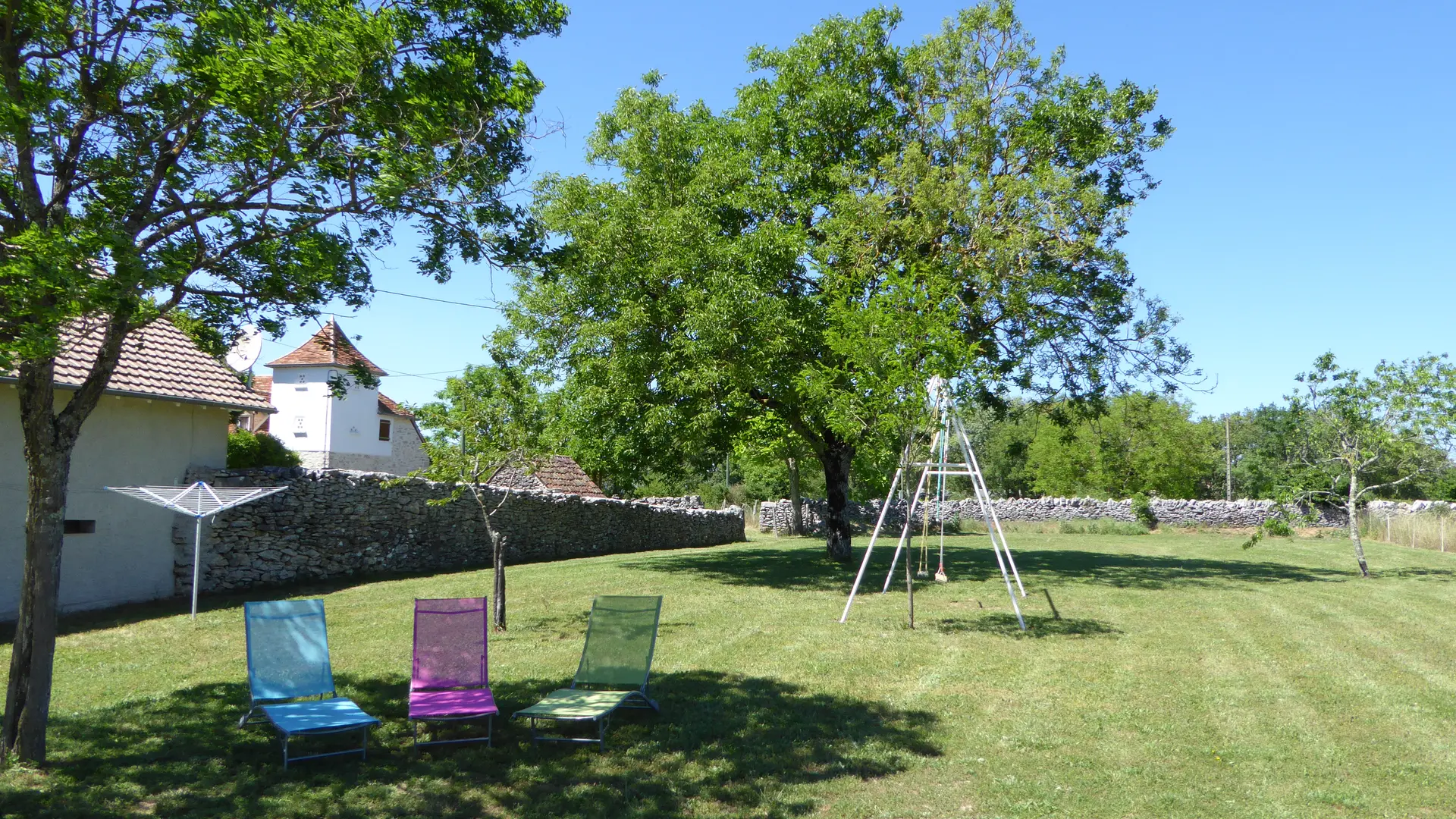 Gîte La Poulette - Rocamadour - jardin