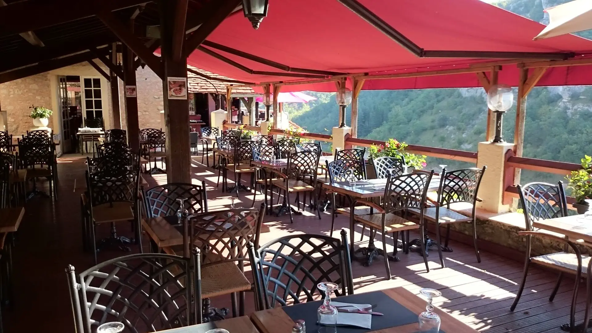 La Terrasse Sainte Marie_Rocamadour_terrasse