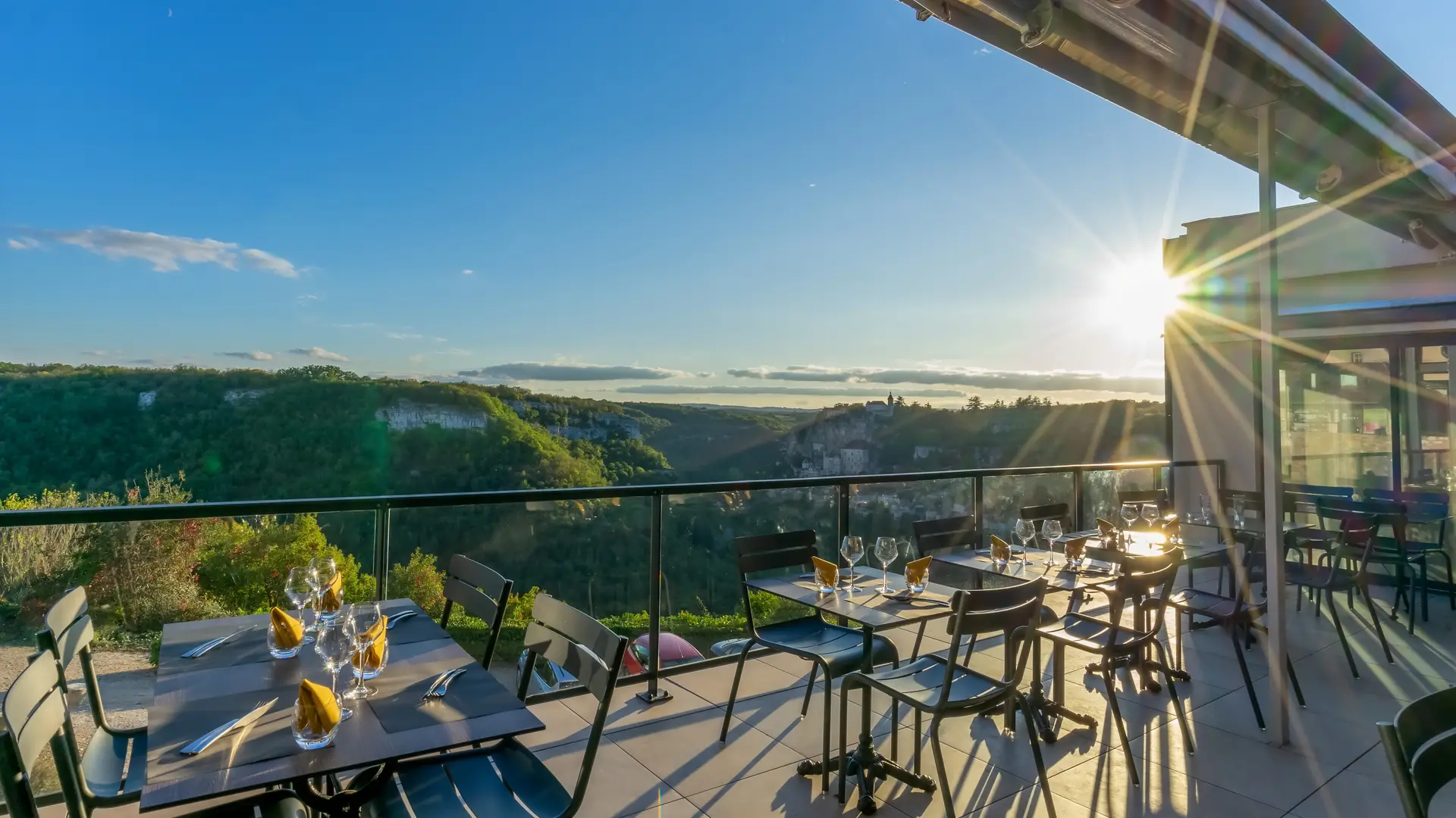 Le Belvédère_Rocamadour_Terrasse